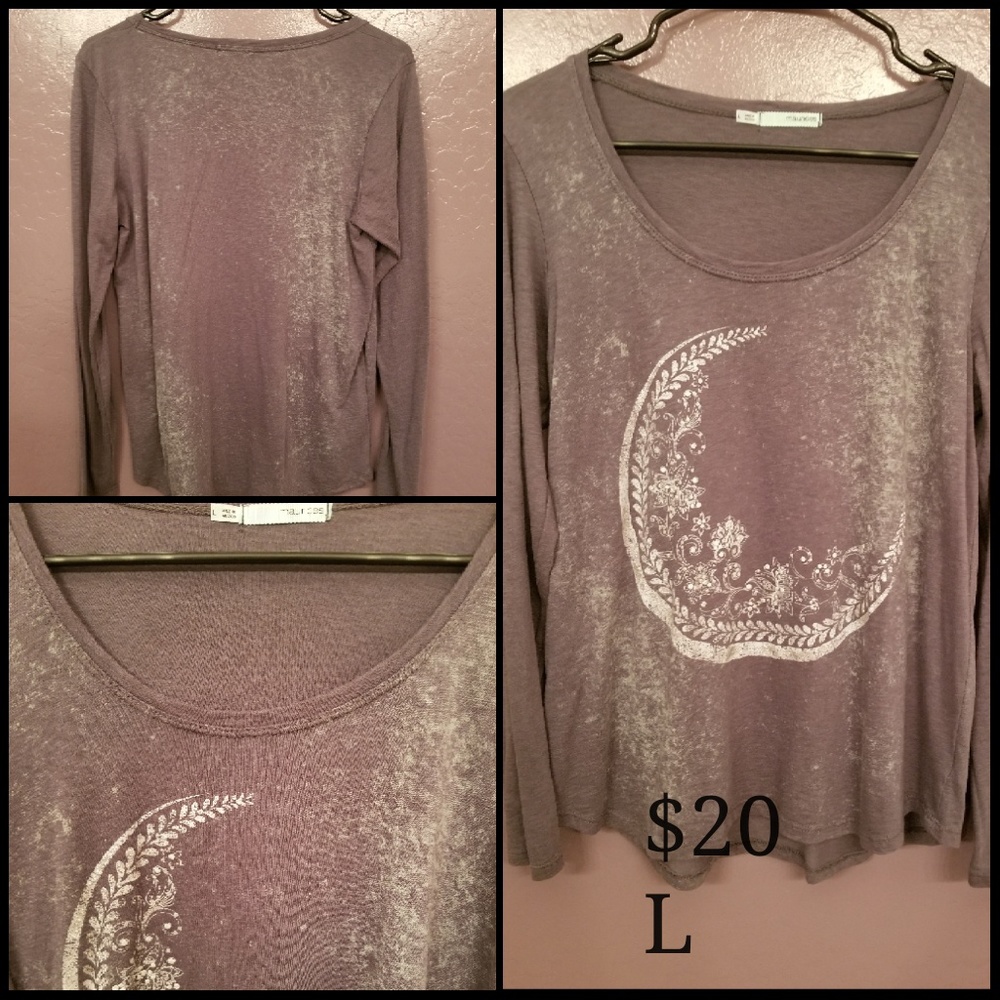 Long Sleeve Moon Light Shirt